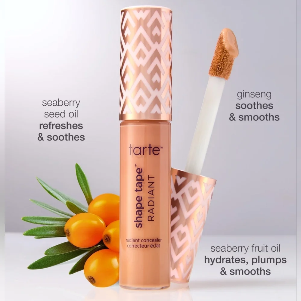 47H Tan Deep Honey Tarte Shape Tape Radiant Concealer Deep Warm Brand New In Box